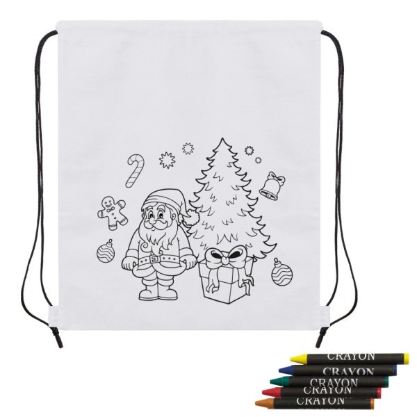 Mochila Infantil Colorear Non Woven Ceras