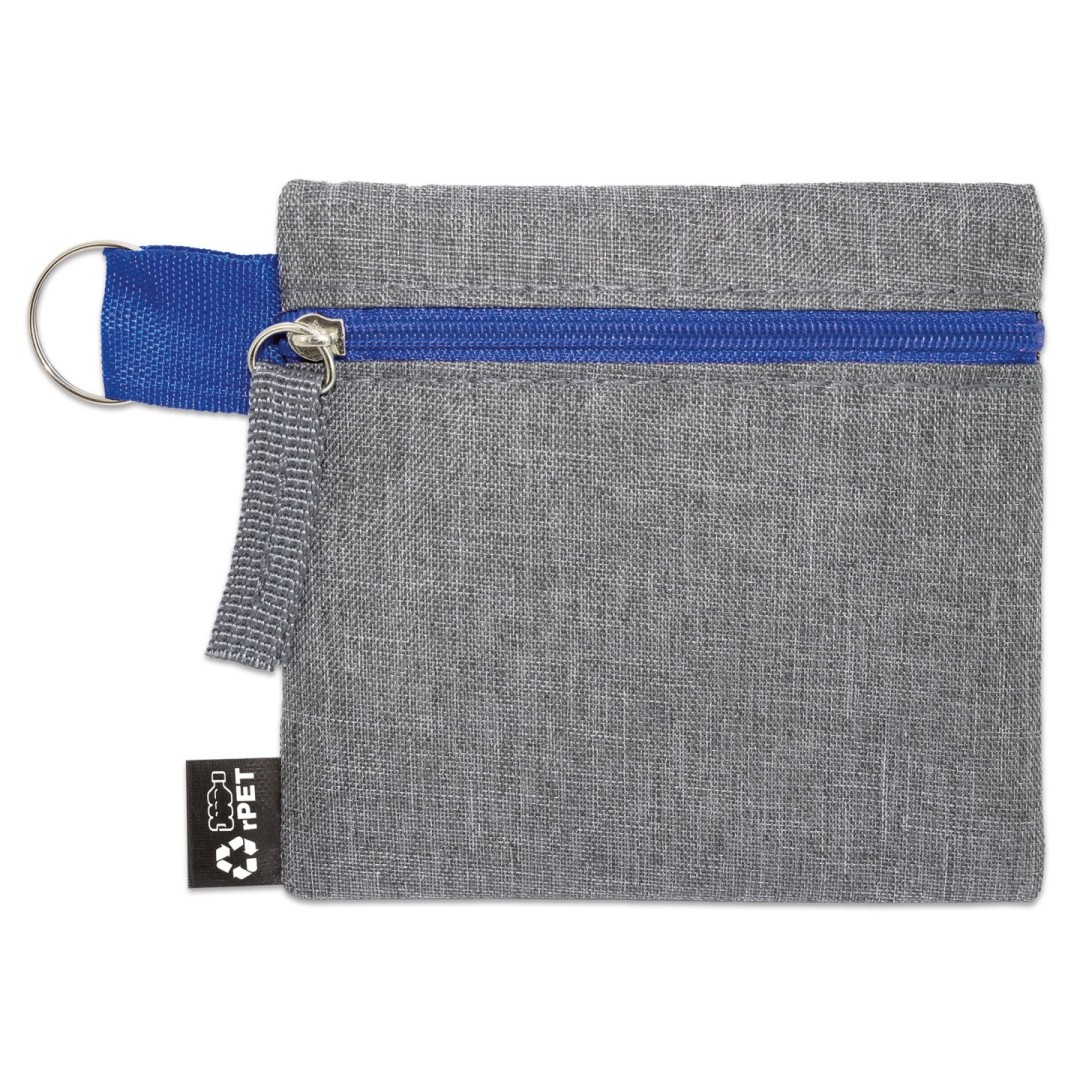 Monedero RPET ARESY Azul Royal - Ref. 10704-RY Cifra