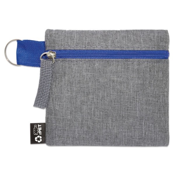 Monedero RPET ARESY Azul Royal - Ref. 10704-RY Cifra