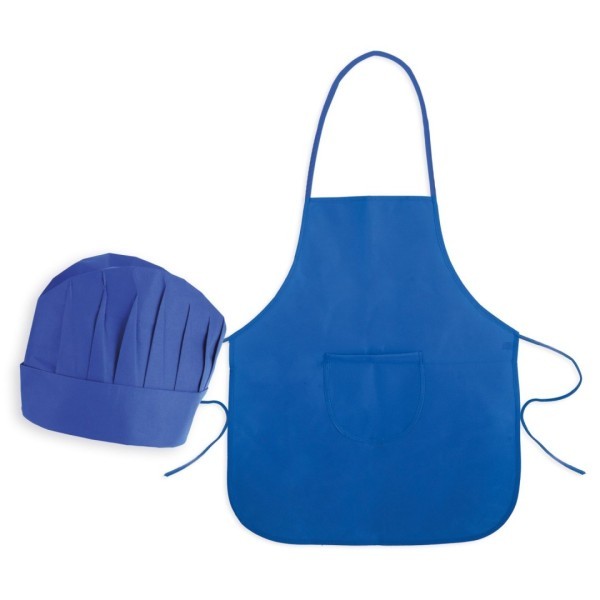 Set Infantil Delantal y Gorro Non Woven INFANT