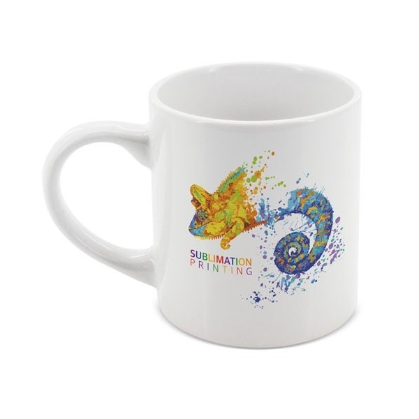 Tacita Café Sublimación 250 ml Blanca LUNGO