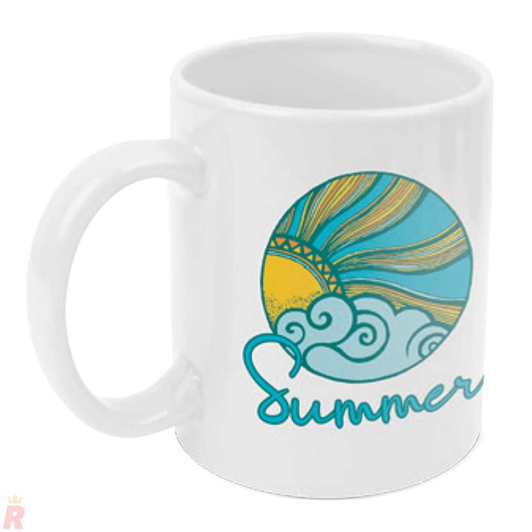 Tacita Café Sublimación Blanca COFFEE