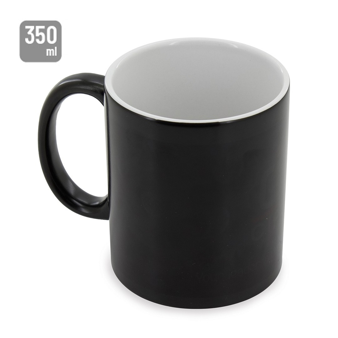 Taza MAGIC Sublimación Negro - Ref. 93000-NE Cifra