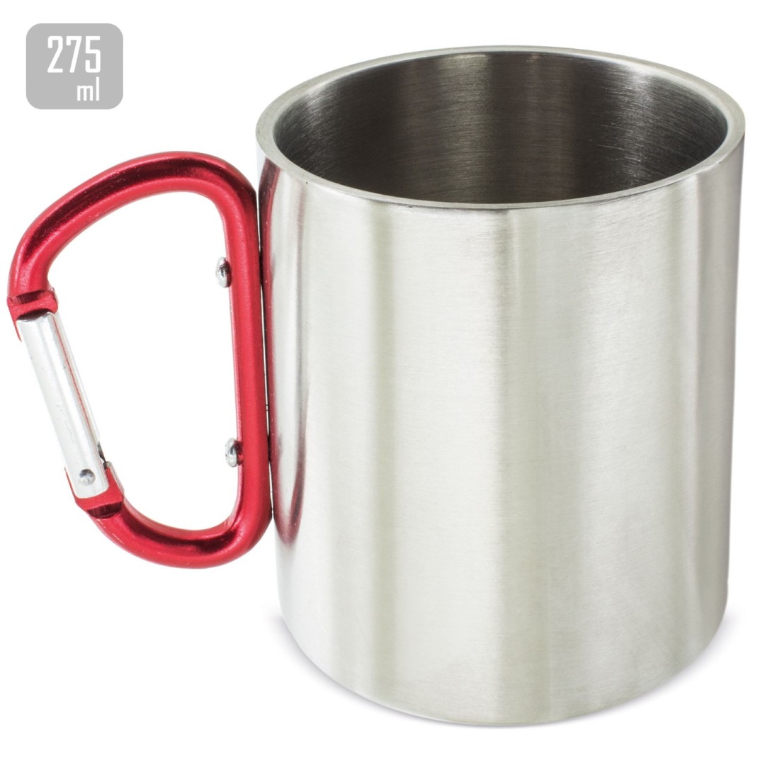 Taza Mosquetón Grande VENTURE PLUS Rojo - Ref. 93400-RO Cifra