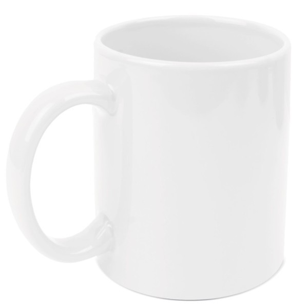 Taza Sublimación Blanca ARÁBICA Blanco - Ref. 60600-BL Cifra