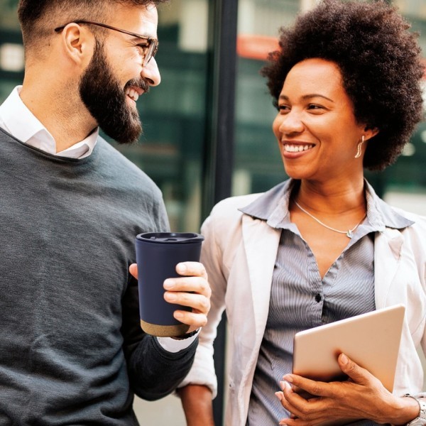 Vaso Térmico Doble Pared PP y Corcho VENEZA