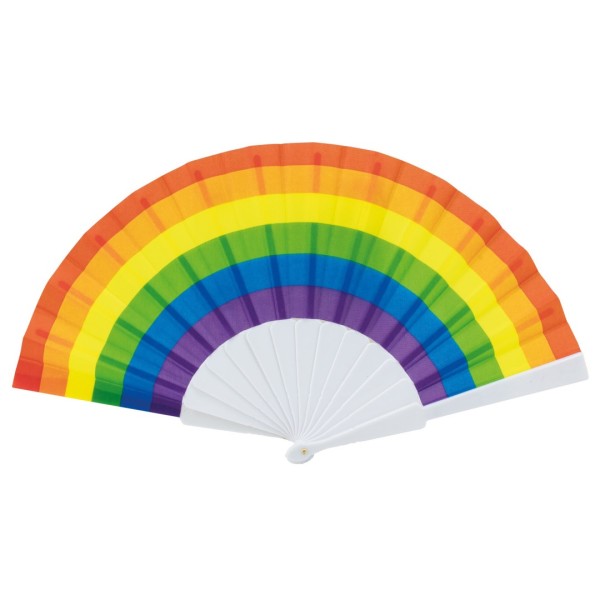 Abanico CARMONA Multicolor LGBT - Ref. T-158-CO Cifra 2