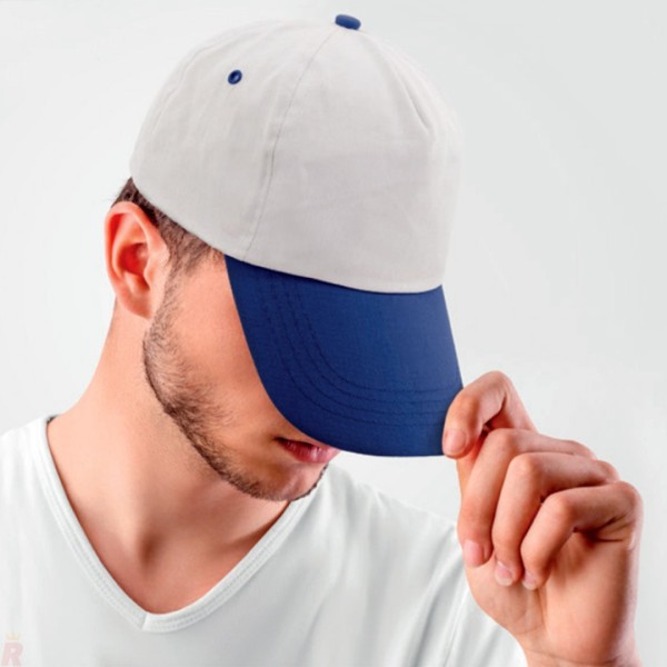 Gorra Bicolor FERROL - Ref. T-103 Cifra