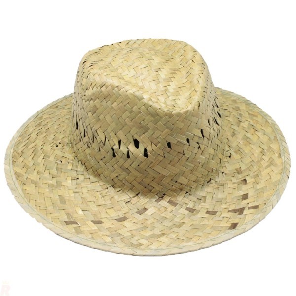 Sombrero Paja Verde Cinta Interior PAULO - Ref. N-061 Cifra