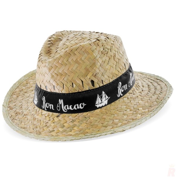 Sombrero Paja Verde Cinta Interior PAULO - Ref. N-061 Cifra 2