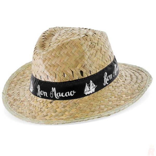 Sombrero Paja Verde Cinta Interior PAULO