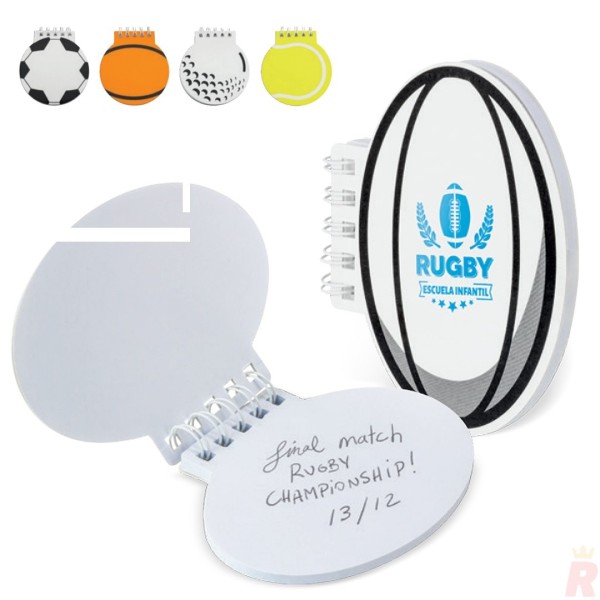 Libreta DEPORTIVA - Ref. B-374 Cifra