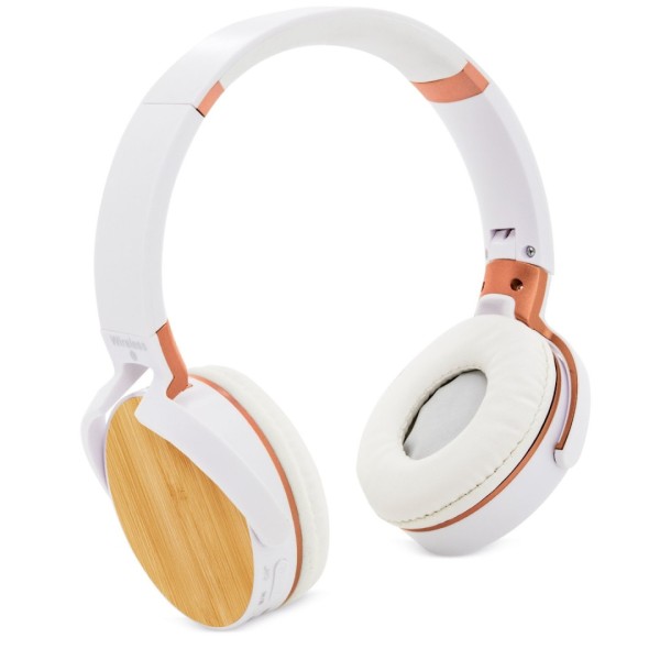 Auriculares Inalámbricos Plegables Bambú MAVERICK - Ref. 10182 Cifra