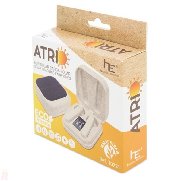 Auriculares Inalámbricos Carga Solar ATRIO