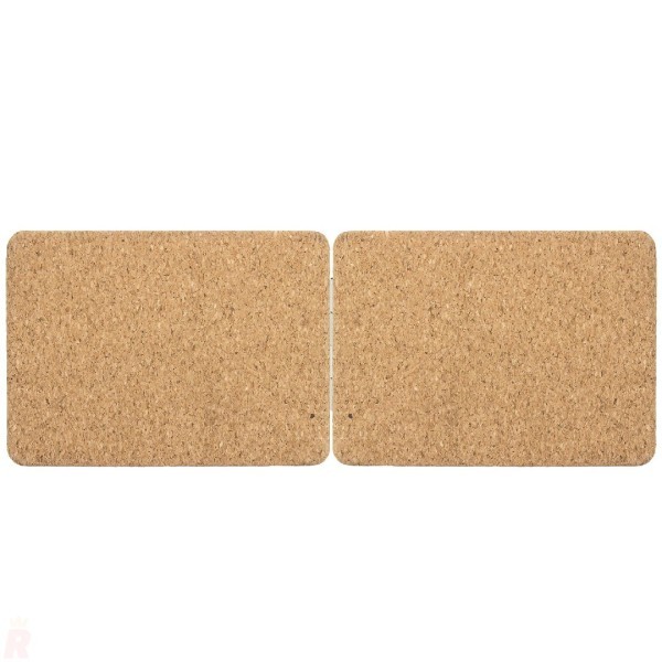 Espejo Bolsillo Plegable Corcho Cuadrado BIANCA