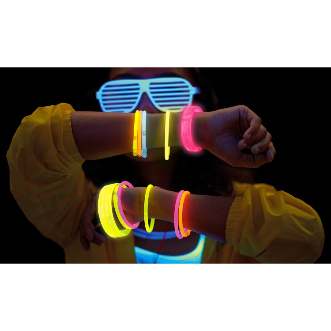 Pulseras Luminosas Fluorescentes NEÓN (Pack 120)