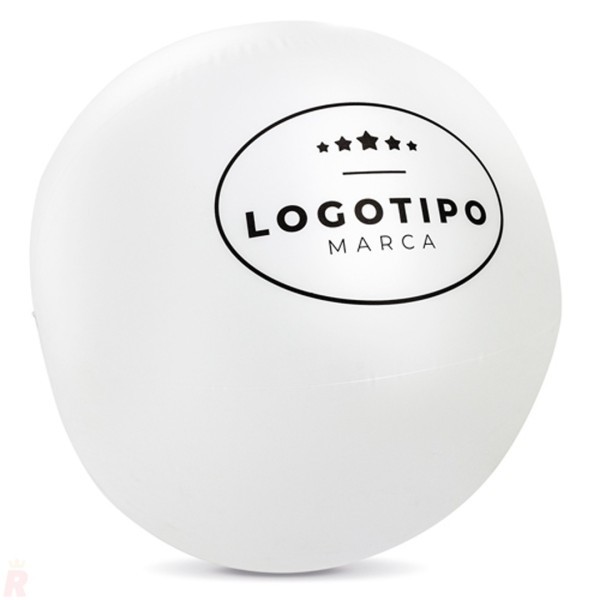 Balón Playa Gigante Blanco Translúcido FLOTS