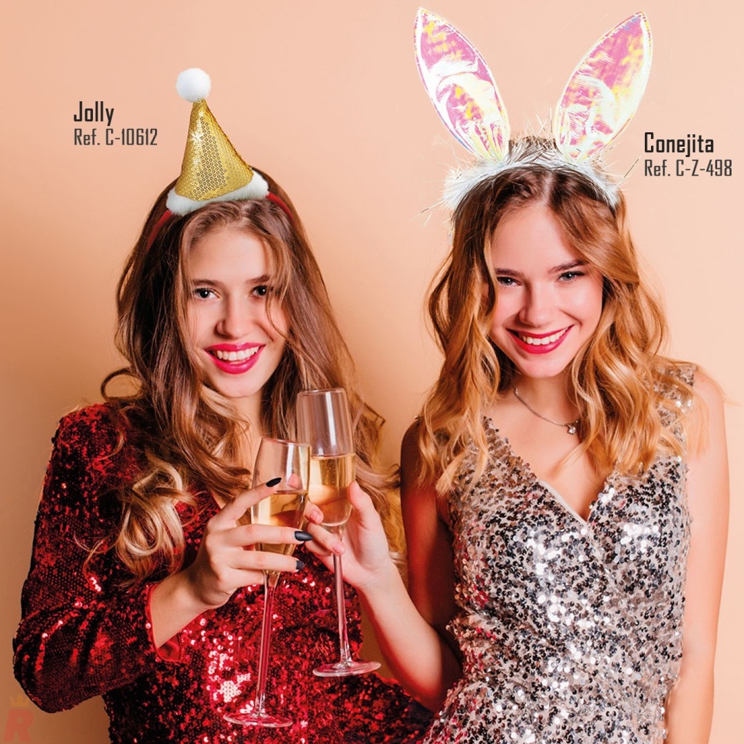 Diadema Gorro Navideño JOLLY