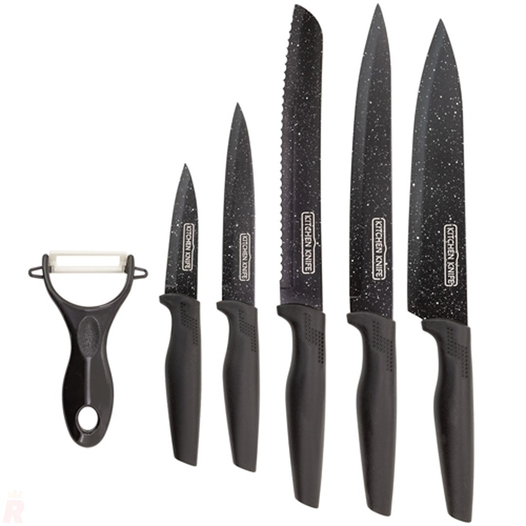 Juego Cuchillos Cocina Profesional TITÁN 6 Piezas