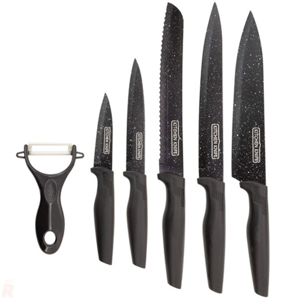 Juego Cuchillos Cocina Profesional TITÁN 6 Piezas