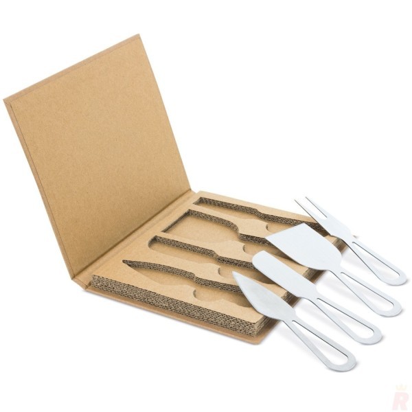 Set 4 Cuchillos Queso GOURMET - Ref. 10688 Cifra