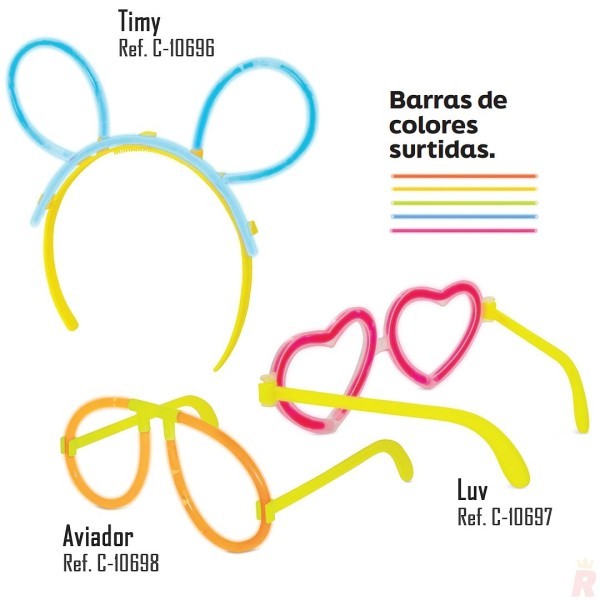 Set Díadema Neón TIMY