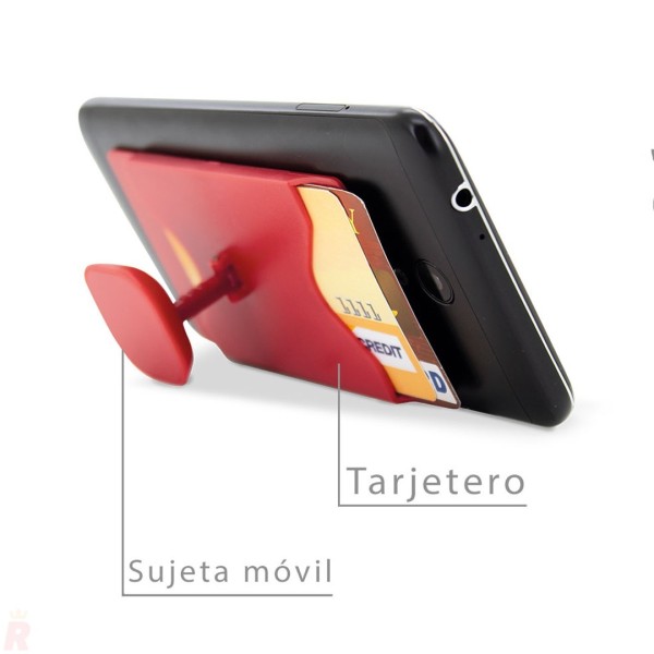 Sujetamóvil Tarjetero PRESTON - Ref. A-601 Cifra