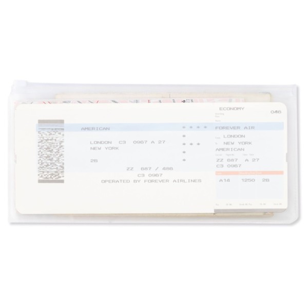 Bolsa Eco Viaje Transparente ALLEN - Ref. B-227 Cifra