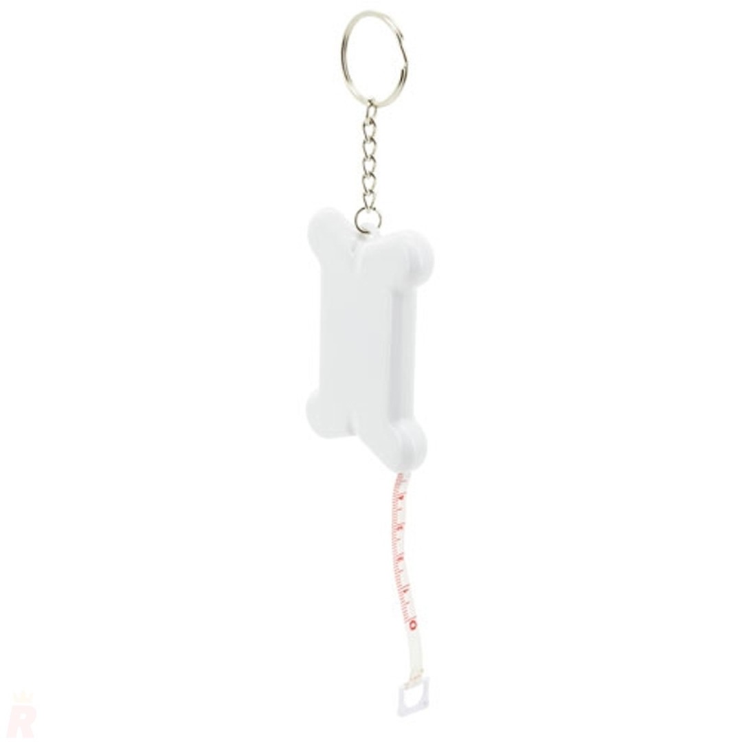 Llavero Cinta Métrica HUESO