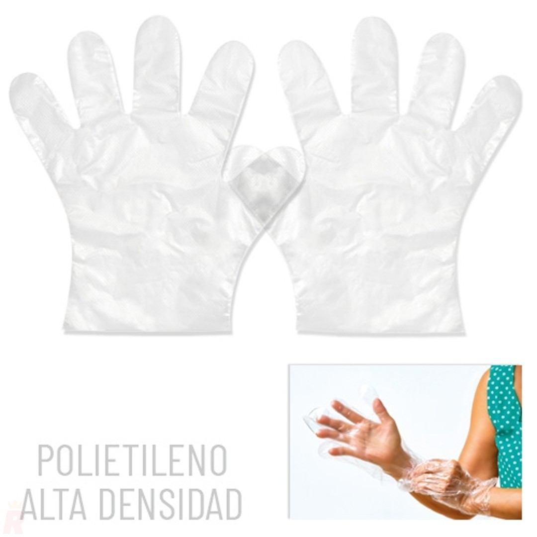Guantes Polietileno Alta Densidad SALUS - Ref. CV-39 Cifra