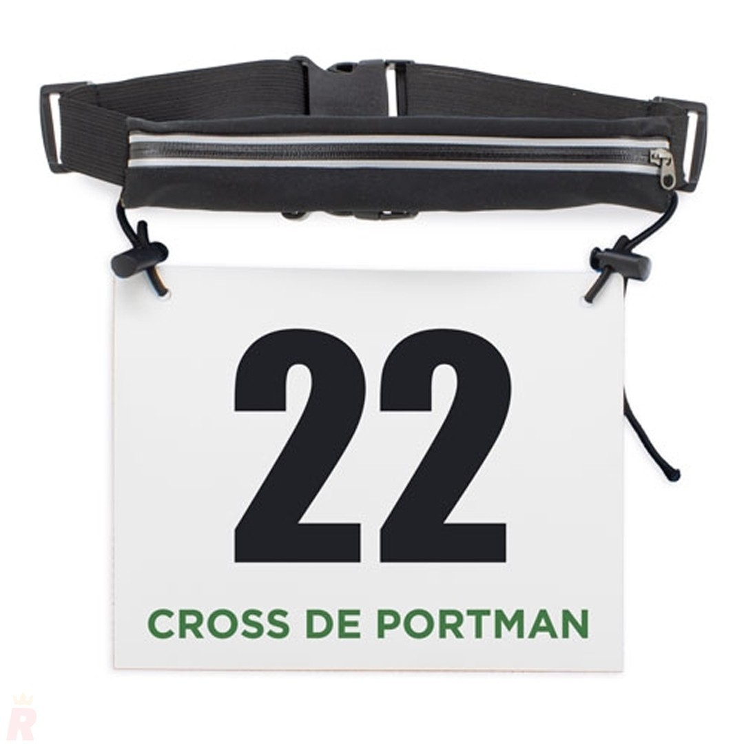 Riñonera Elástica Dorsal MARATÓN - Ref. G-221 Cifra