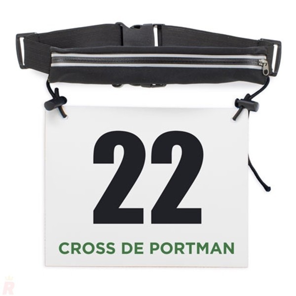 Riñonera Elástica Dorsal MARATÓN - Ref. G-221 Cifra