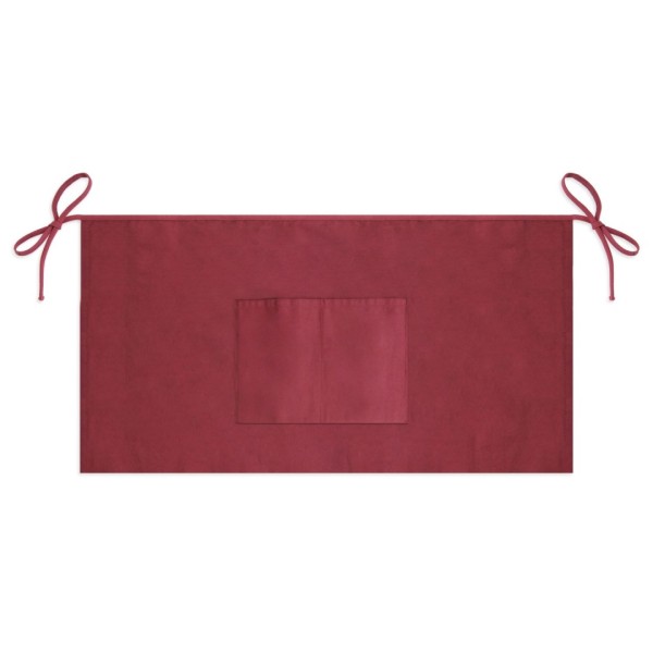 Mandil Profesional Camarero Mediano Algodón ANDRÉ 82x44 cm - Ref. T-181 Cifra