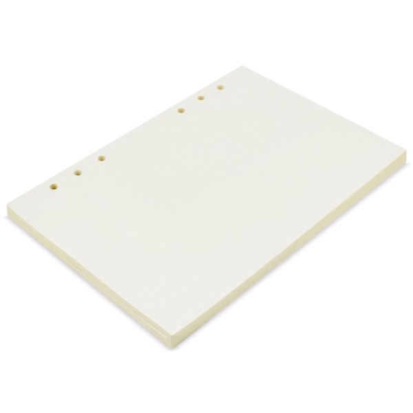 Recambio Hojas Lisas Bloc Anillas 3+3 - Ref. Y-008 Cifra