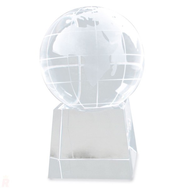 Cristal Bola Mundo Mediana TERRA - Ref. Z-056 Cifra