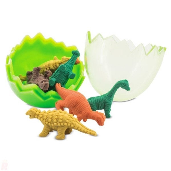 Set Gomas Borrar Infantiles Dinosaurios DINO