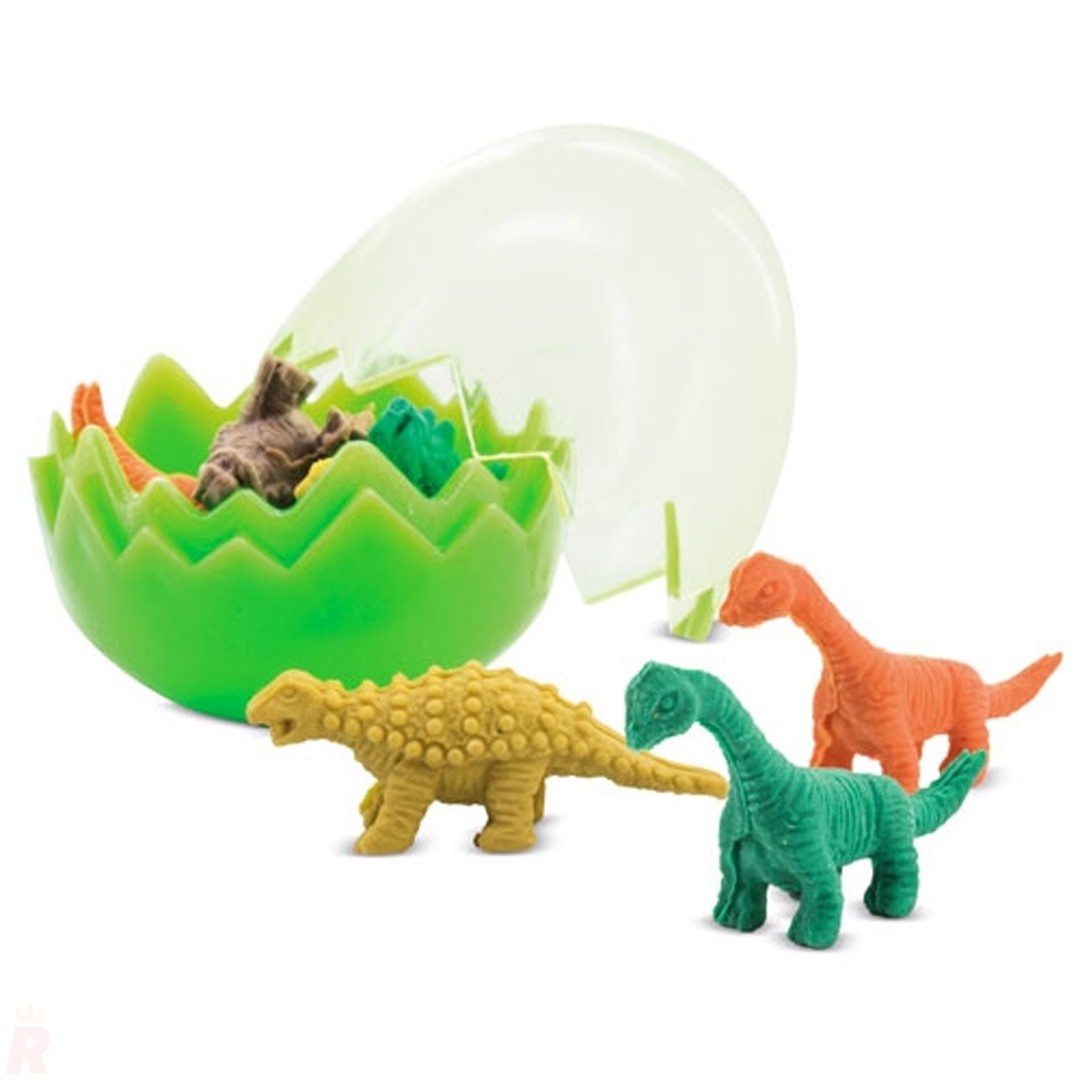Set Gomas Borrar Infantiles Dinosaurios DINO