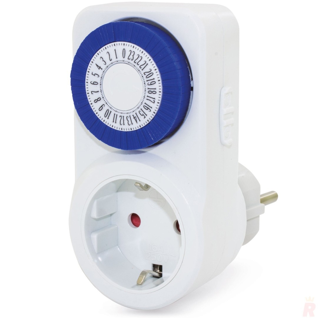 Temporizador Mecánico Enchufable Manual KURSIM - Ref. Z-1501 Cifra