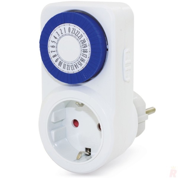 Temporizador Mecánico Enchufable Manual KURSIM - Ref. Z-1501 Cifra