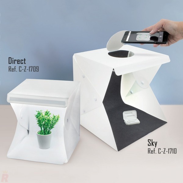 Caja Estudio Fotográfico Luz Plegable DIRECT