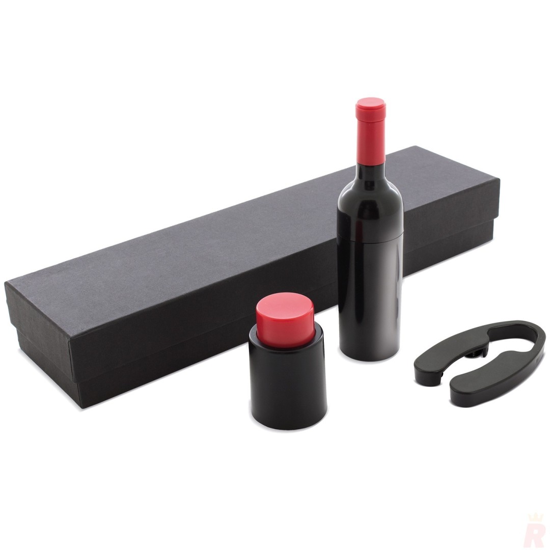 Set Abridor Botellas Vacío Descapsulador ALASSIO - Ref. Z-347 Cifra