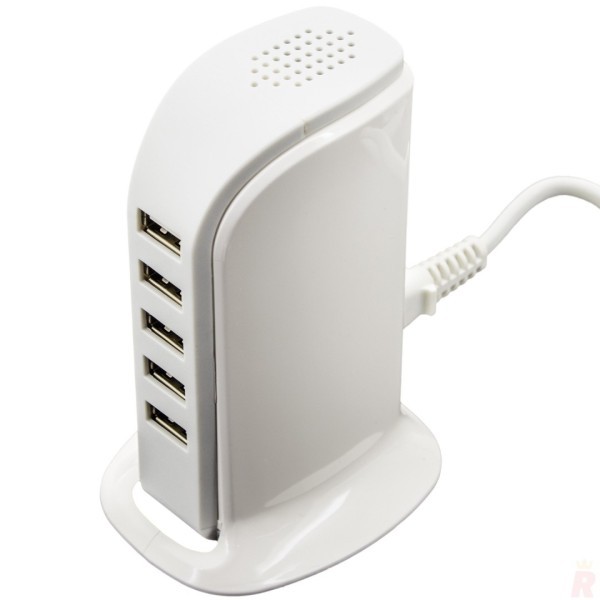 Puerto Hub USB 5 Salidas MILO - Ref. Z-923 Cifra