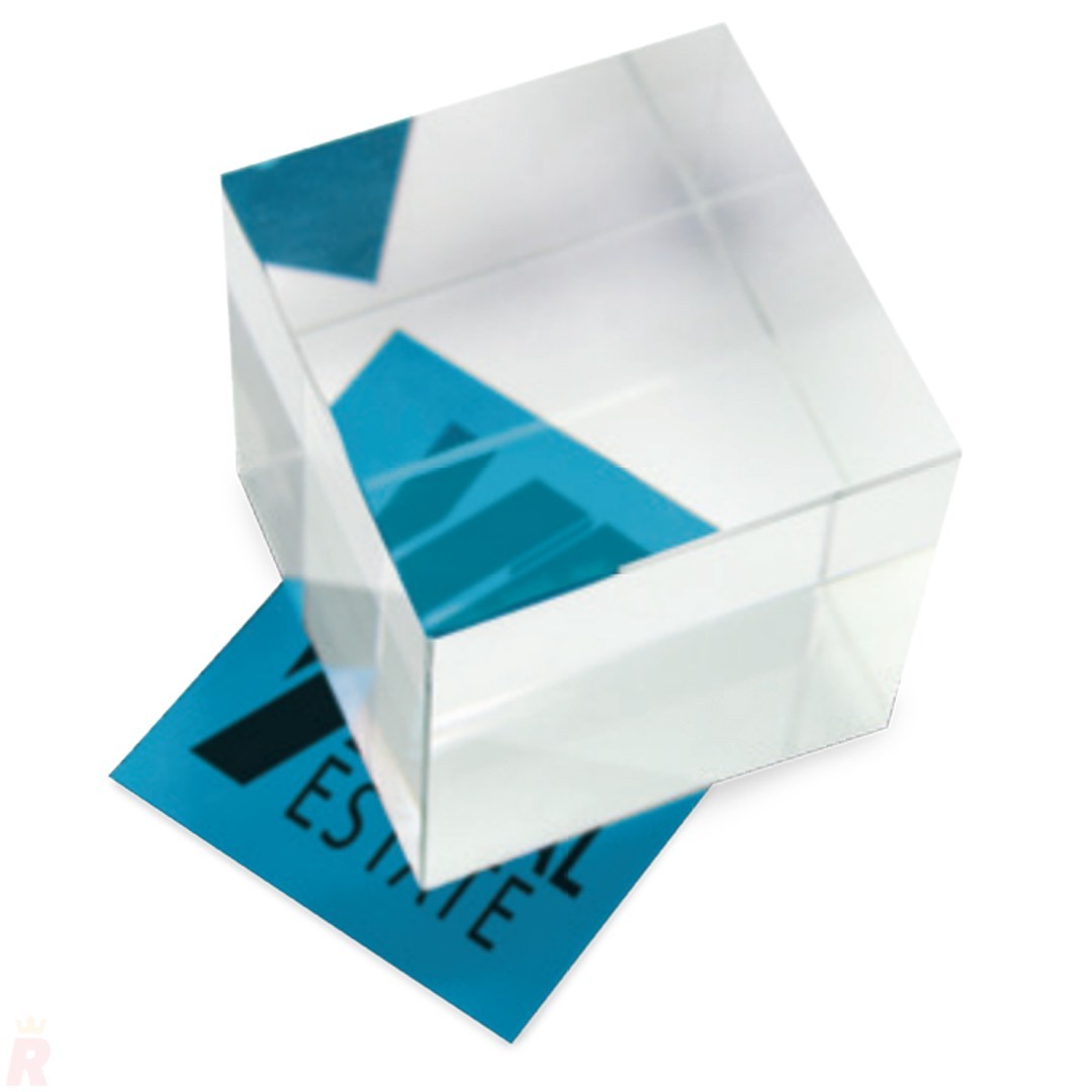 Cristal Cuadrado Efecto Vista Lateral GESIS