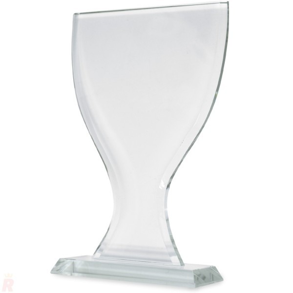 Vidrio Trofeo Forma Copa - Ref. Z-973 Cifra