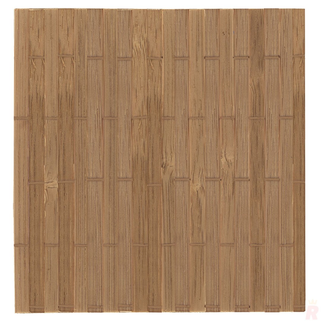 Set 5 Posavasos Bambú CEYLAN Marrón - Ref. 10130-OS Cifra