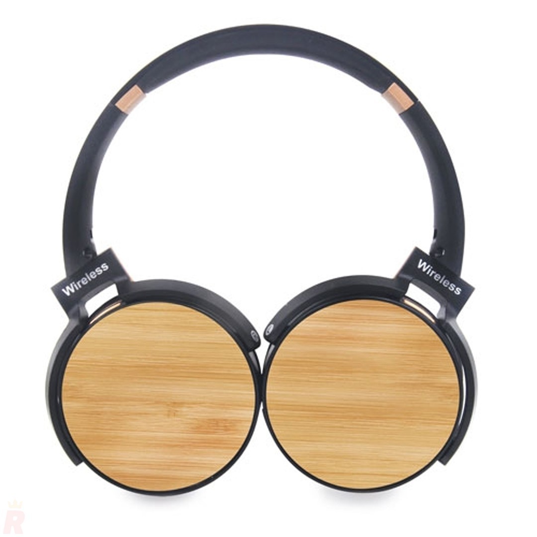 Auriculares Inalámbricos Plegables Bambú MAVERICK