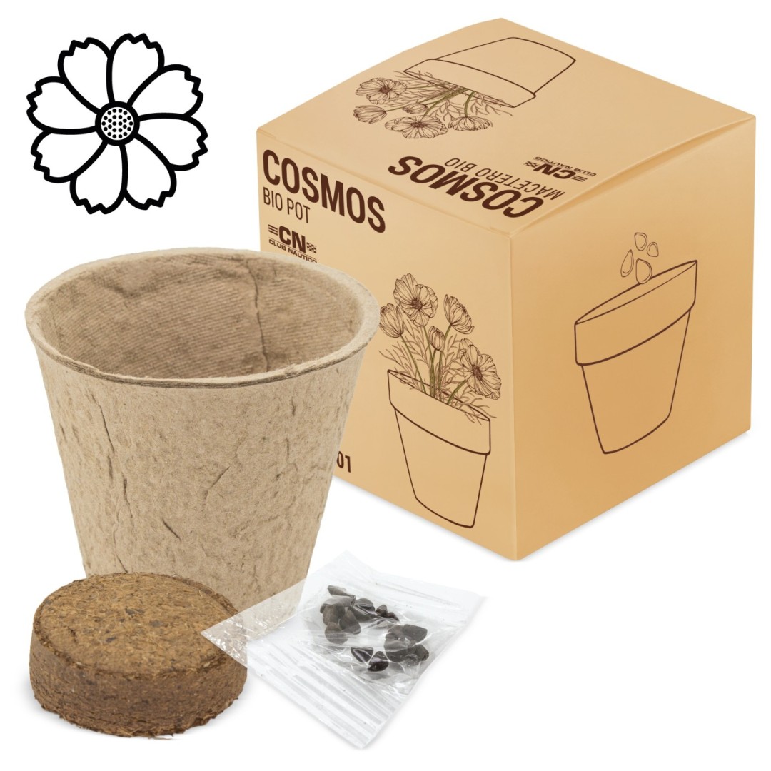 Maceta Biodegradable Semillas RAMILLETE