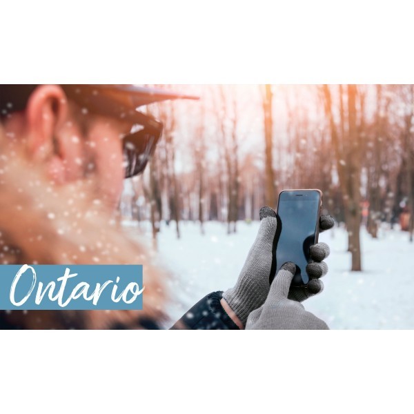 Guantes Touch Screen Ecológicos ONTARIO