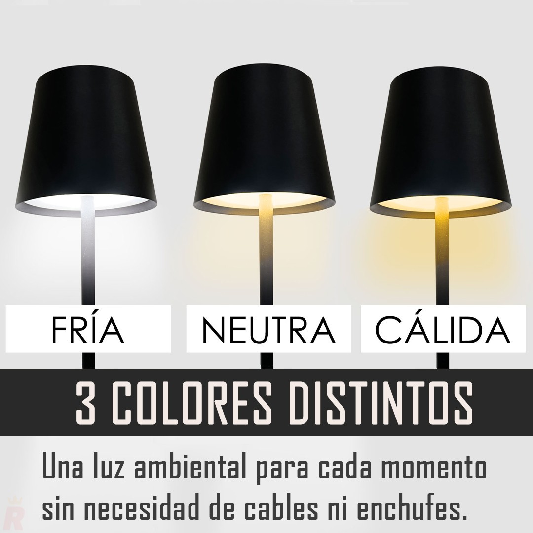 Lámpara LED Sobremesa CLÁSICA