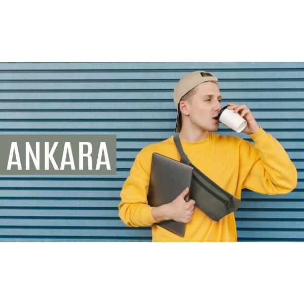 Riñonera Algodón Canvas ANKARA